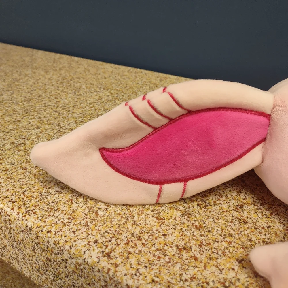 ∆Fiesta Snugglies Pink Axolotl Plush Stuffed animal 10.5in - Picture 12 of 16